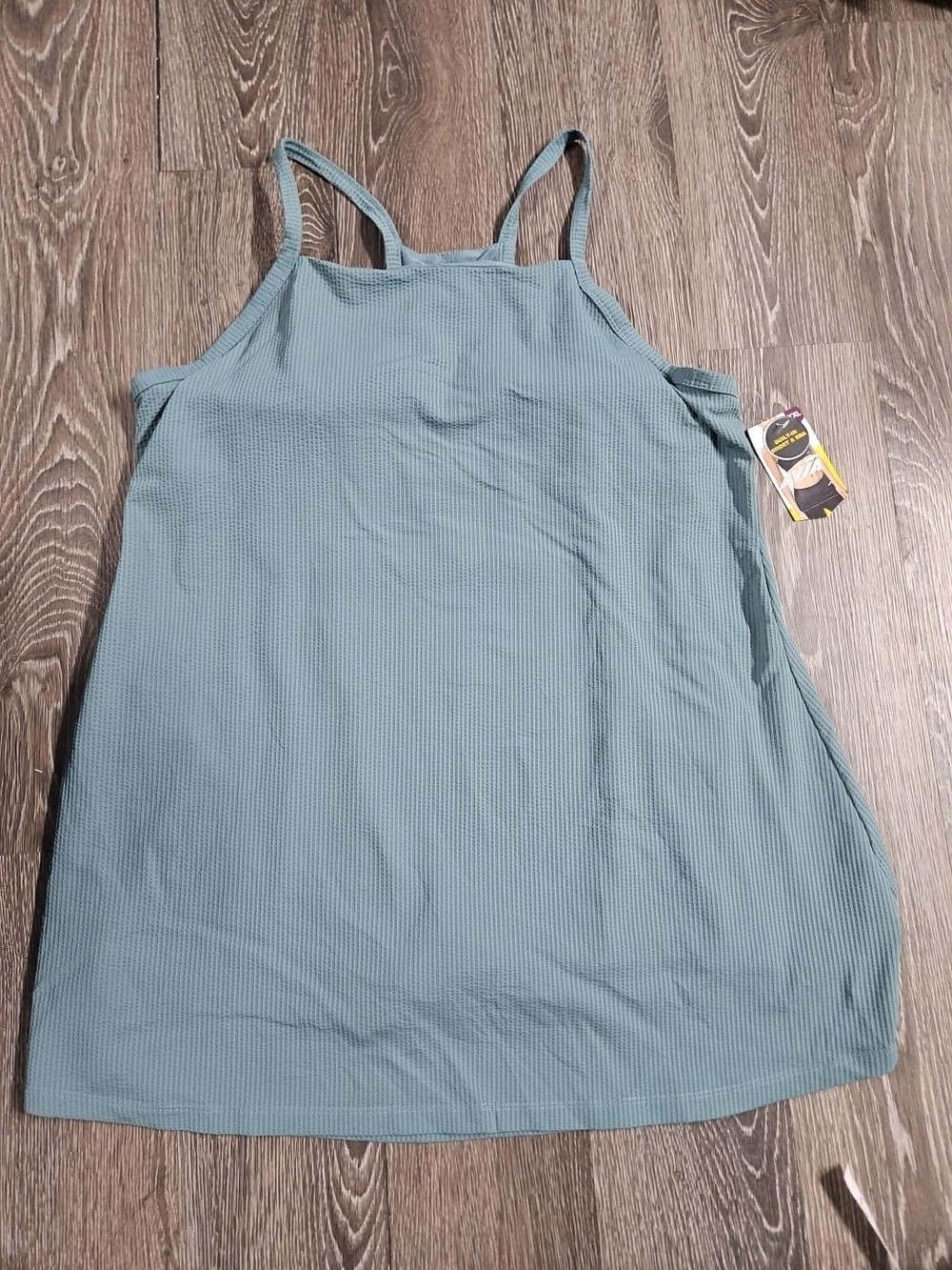 Avia Light Blue Ribbed Short Under - Picture 7 of 8